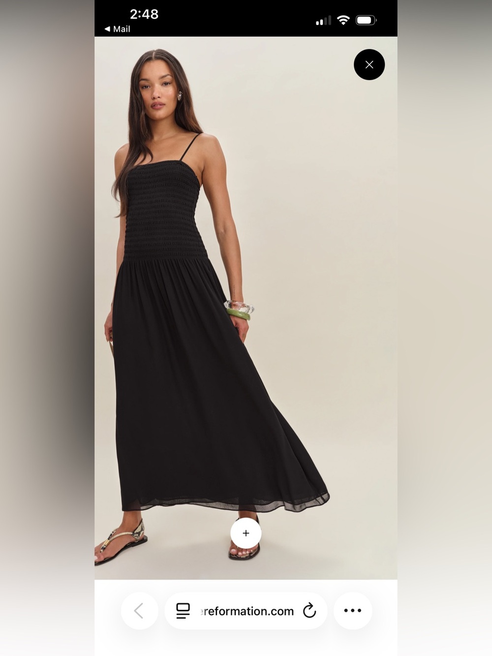 Reformation Rudy Dress